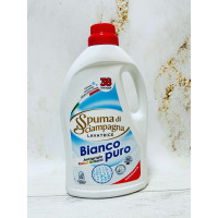 Гель для прання білої та світлої білизни Spuma Bianco Puro 38 циклів прання 1,71 л