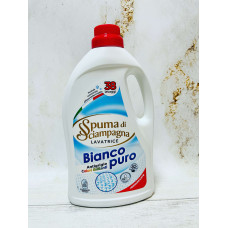 Гель для прання білої та світлої білизни Spuma Bianco Puro 38 циклів прання 1,71 л