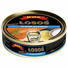 Лосось у Власному Соку MK Losos w sosie Wlasnym, 160 гр