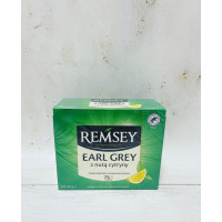 Чай Remsey Earl Grey чорний з ноткою лимона 75 пакетів