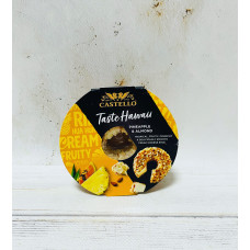 Крем-сир з ананасом та мигдалем Кастелло Castello pineapple almond 125 гр