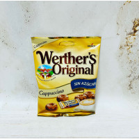 Цукерки карамель вершкові без цукру зі смаком капучіно Werther's original 90 гр