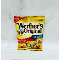 Цукерки карамель вершкові БЕЗ ЦУКРУ  Werther's original 90 гр