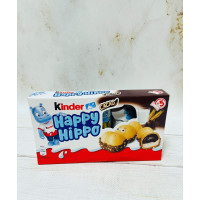 Батончики Kinder Happy Hippo Kakao 