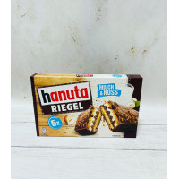 Шоколадні батончики Hanuta Riegel Milch&Nuss 172,5 г