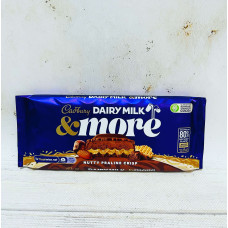 Шоколад Cadbury Dairy Milk & More Nutty Praline Crisp 180 гр
