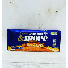 Шоколад Cadbury Dairy Milk & More Caramel Nut Crunch 200 гр