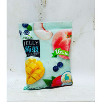 Желе Cozzo Konnyaku Assorted Jelly зі смаком лохини, манго та персика 300 гр