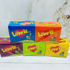 Блок жуйок " Love is” 100 шт