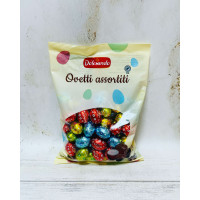 Шоколадні яйця з начинкою асорті Dolciando Ovetti Assortiti 850 гр