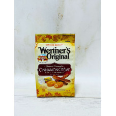 Цукерки Werther's Original Harvest Cinnamon Crème Soft Caramel Candy 210 гр