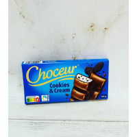 Шоколад Choceur Cookies & Cream 180 гр
