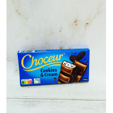 Шоколад Choceur Cookies & Cream 180 гр